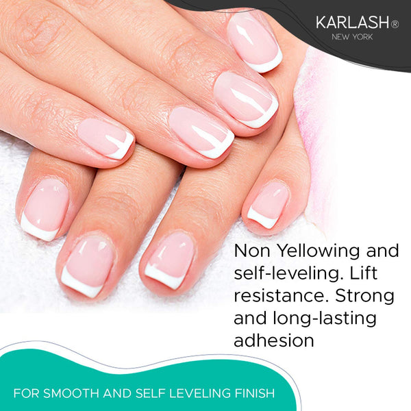 Karlash Acrylic Nail System Golden BRUSH ON gel glue resin 0.5 oz.