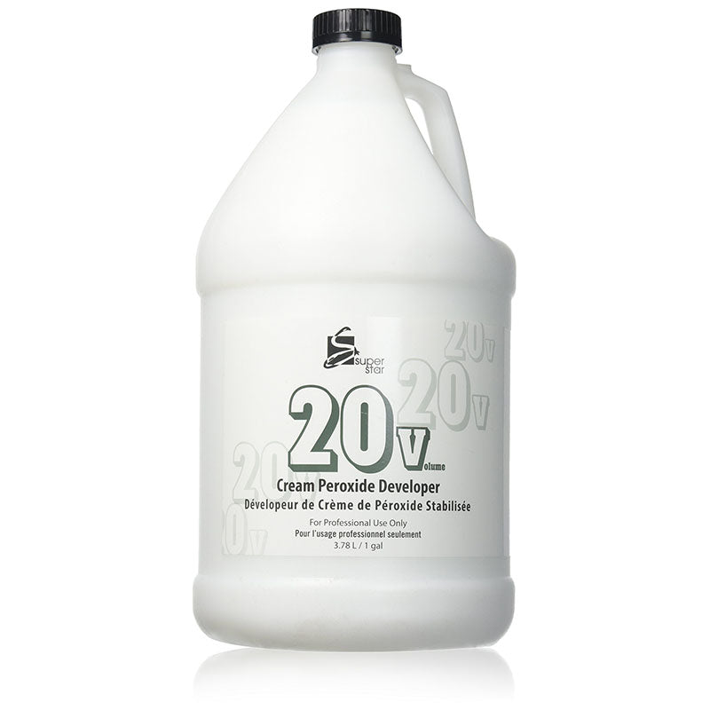 Super Star Stabilized Cream Peroxide Developer 20V, 3.8 L / 1 Gallon