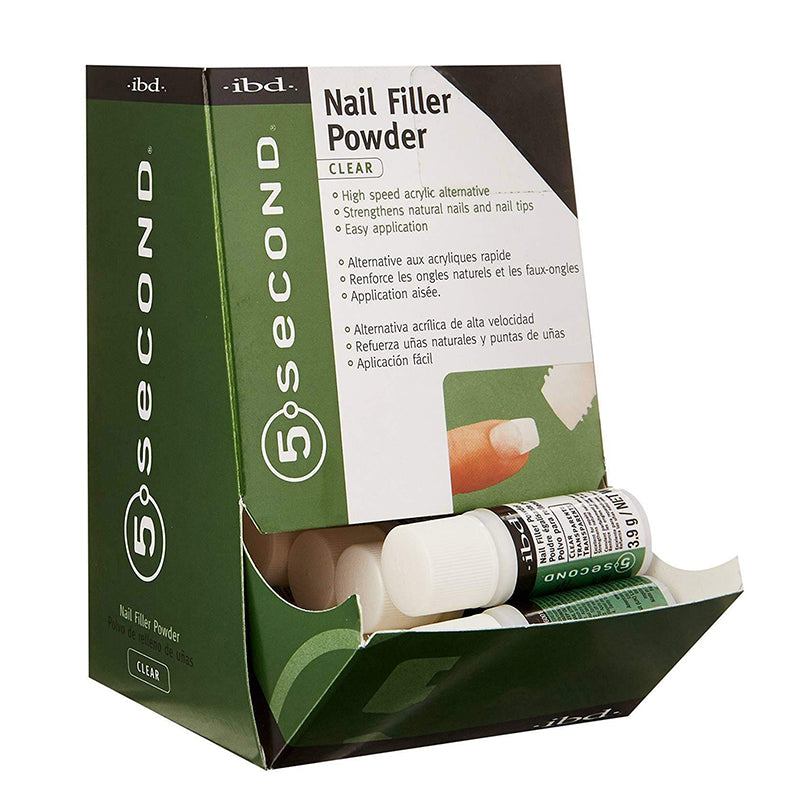 ibd 5 Second Nail Filler Powder For Cracked, Split, Damaged Nails 4 g