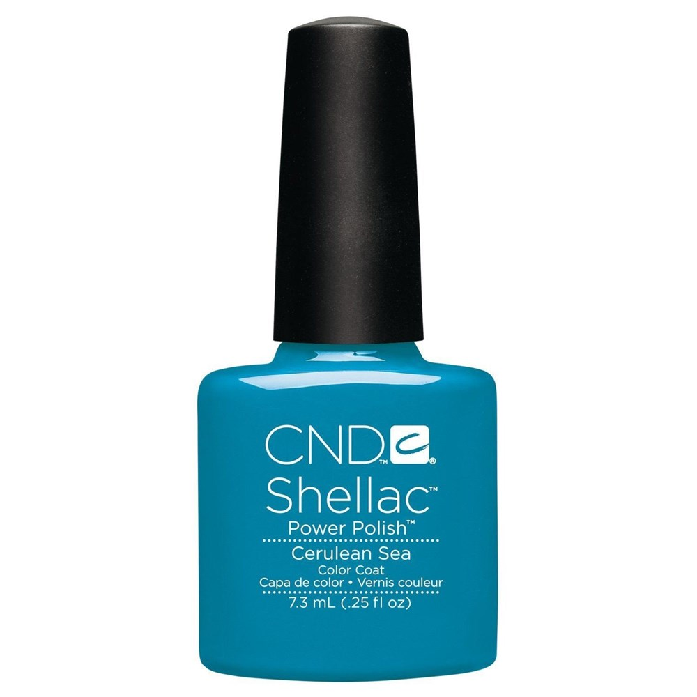 CLEARANCE SALE - CND Shellac Gel Polish Cerulean Blue 0.25 oz