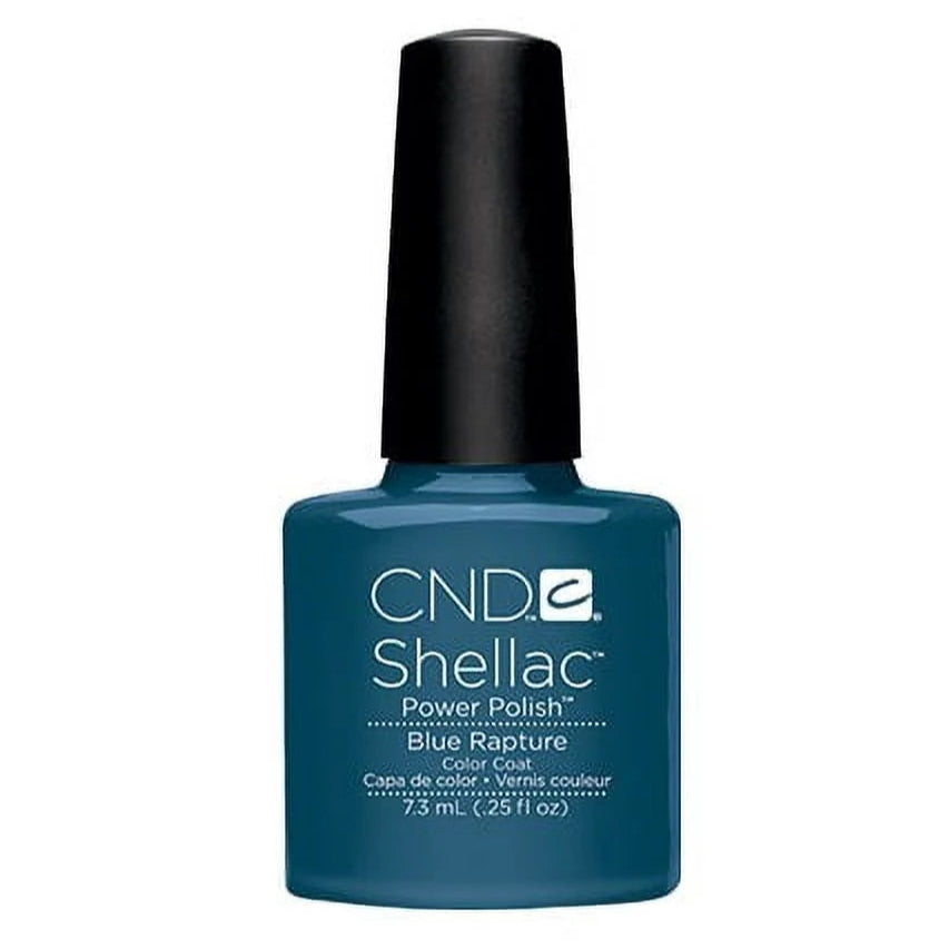 CLEARANCE SALE - CND Shellac Gel Polish Blue Rapture 0.25oz