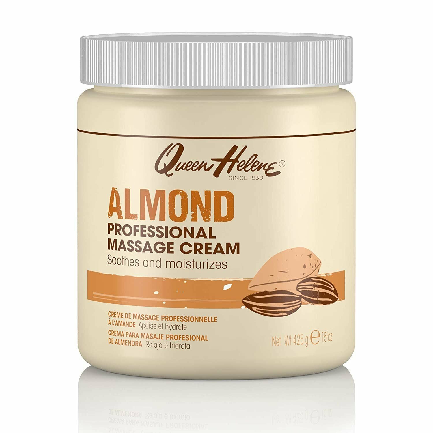 Queen Helene Massage Cream 15oz - Almond