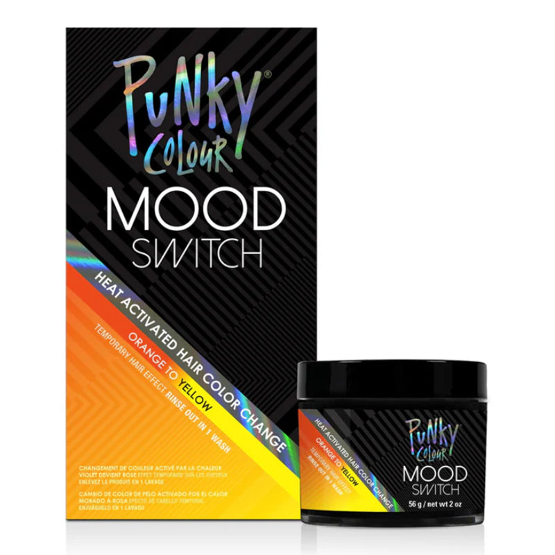 Punky Colour "Mood Switch" Heat Activated Hair Color Change: Orange to Yellow