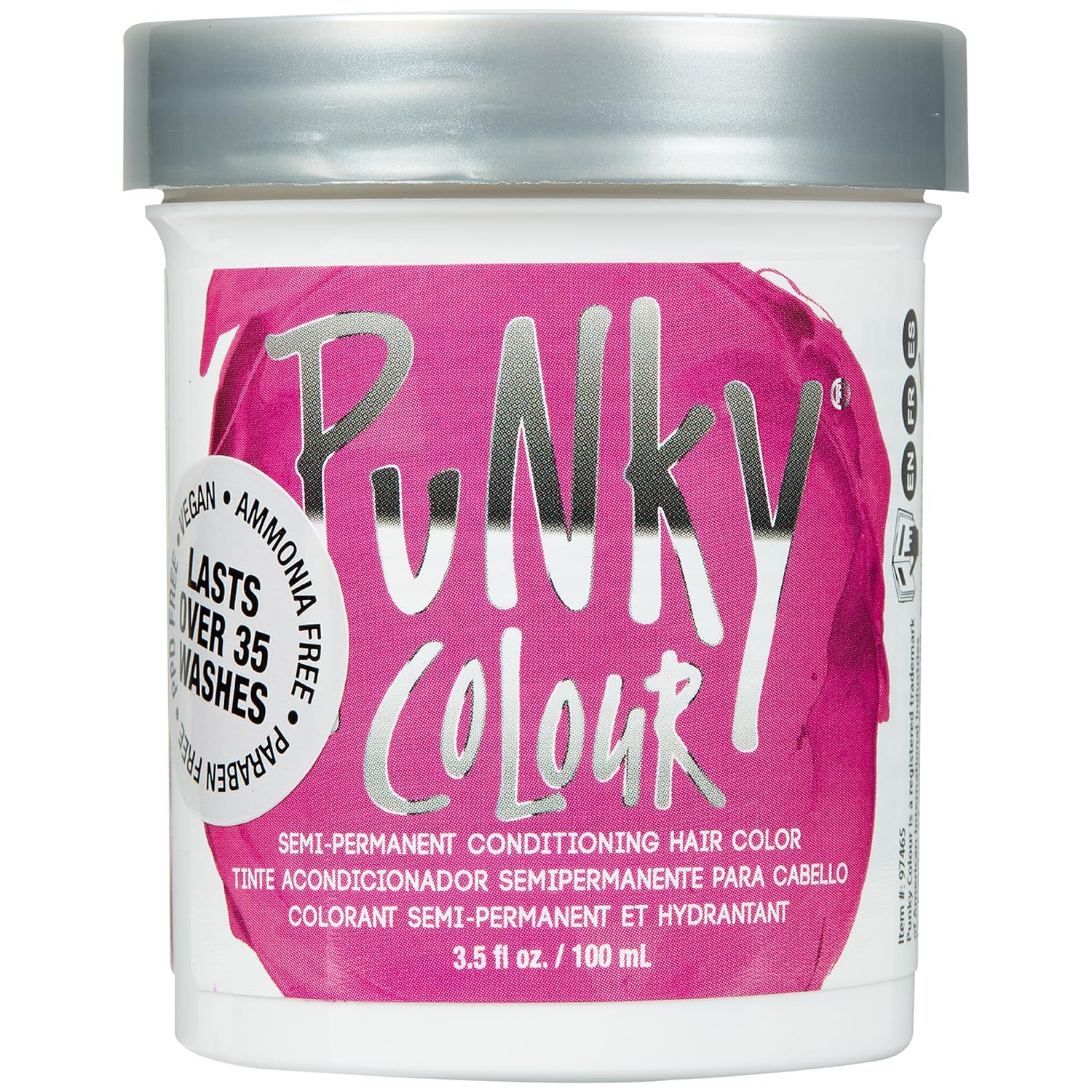 Punky Colour Semi Permanent Hair Color - Flamingo Pink 3.5 oz