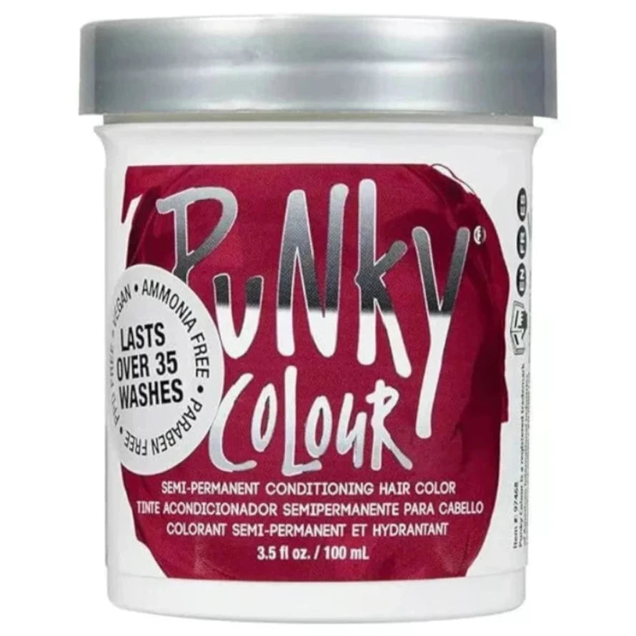 Punky Colour Semi Permanent Hair Color - Poppy Red 3.5 oz