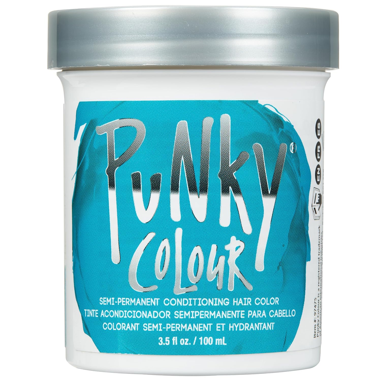 Punky Colour Semi Permanent Hair Color - Turquoise 3.5 oz