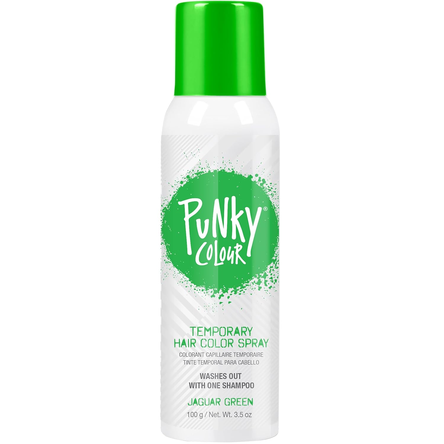 Punky Colour Temporary Hair Color Spray - Jaguar Green 3.5 oz