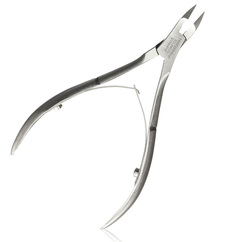 Tweezerman Cobalt Stainless Cuticle Nipper - Full Jaw