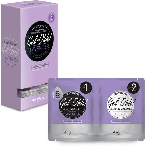 Avry Beauty Gel-Ohh Jelly Spa Bath Pedicure Footbath - Lavender