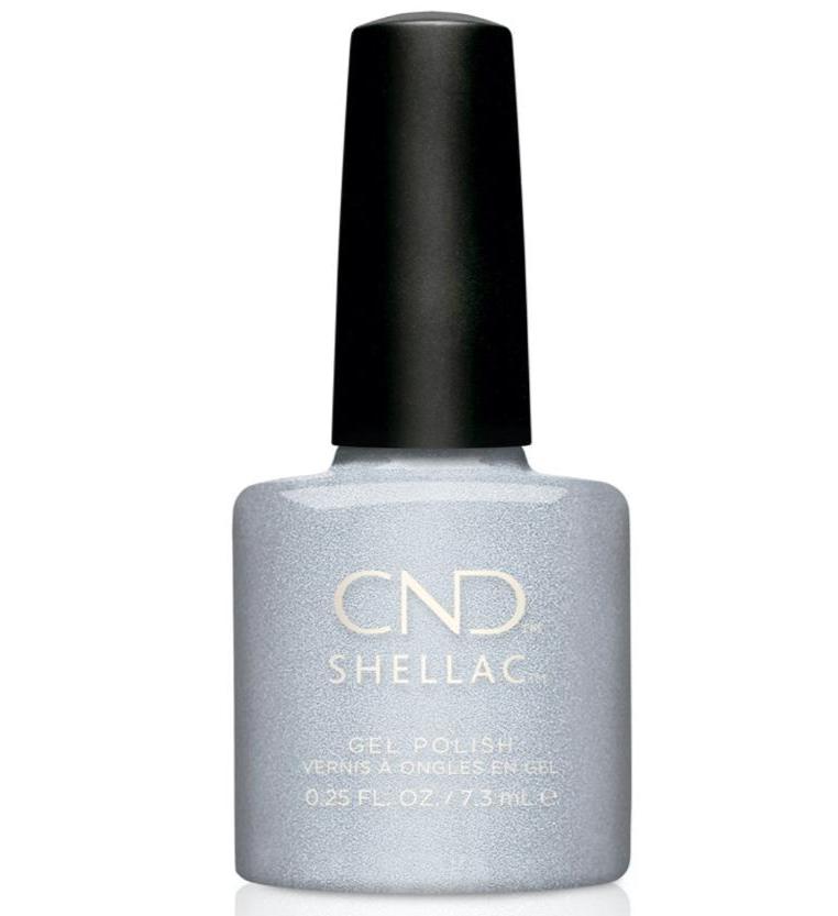 CLEARANCE SALE - CND Shellac Gel Polish Silver Chrome 0.25 oz