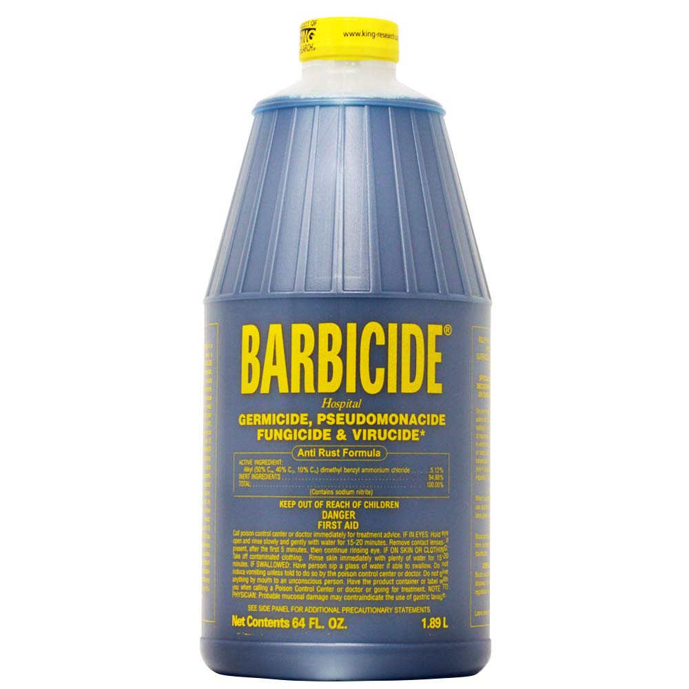 Barbicide Barber Salon Disinfectant Concentrated Liquid 64 oz