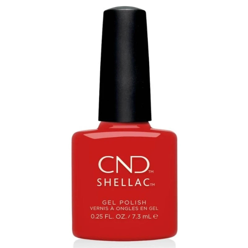 CND Shellac Gel Polish Devil Red 0.25 oz