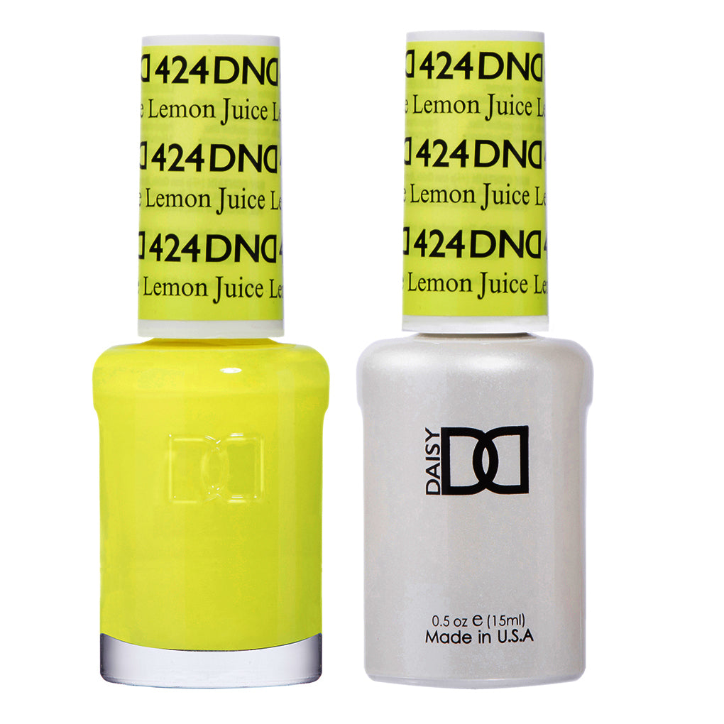 DND Matching Polish Set Gel & Lacquer 424 Lemon Juice