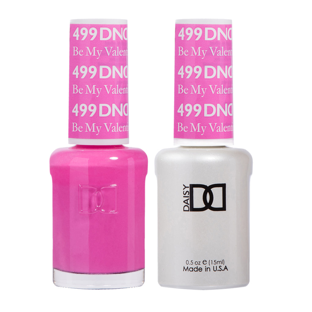 DND Matching Polish Set Gel & Lacquer 499 Be My Valentine