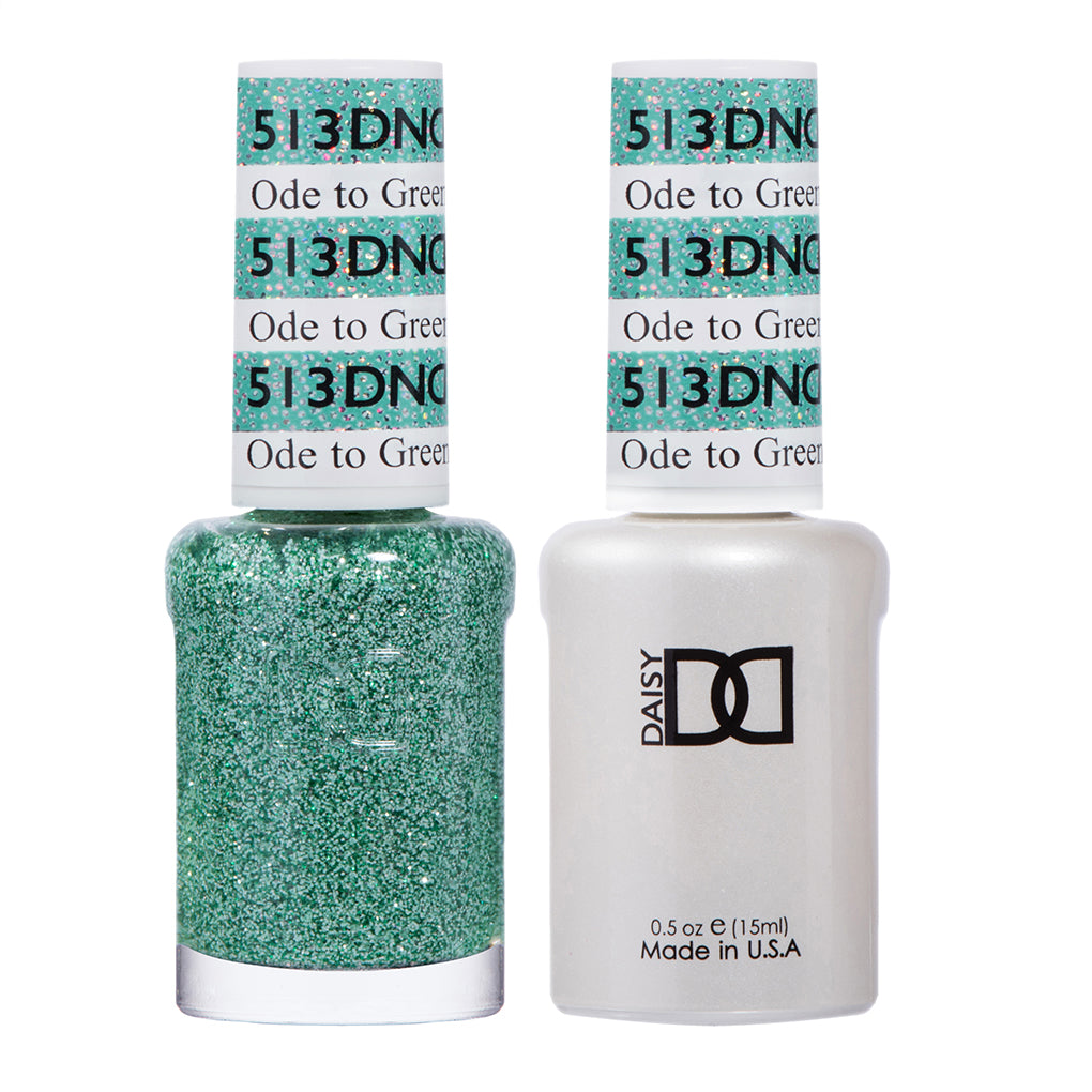 DND Matching Polish Set Gel & Lacquer 513 Ode To Green