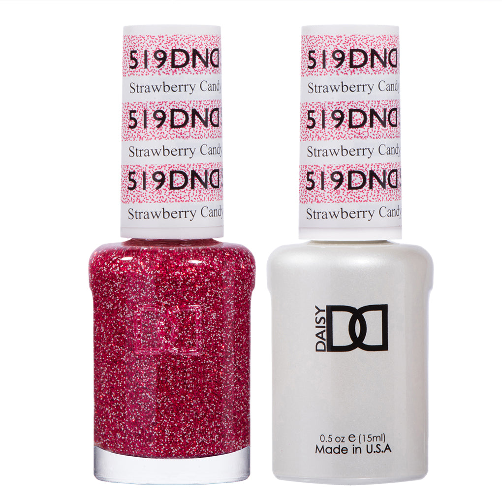 DND Matching Polish Set Gel & Lacquer 519 Strawberry Candy