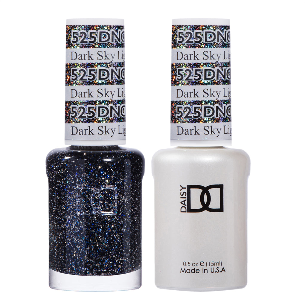 DND Matching Polish Set Gel & Lacquer 525 Dark Sky Light