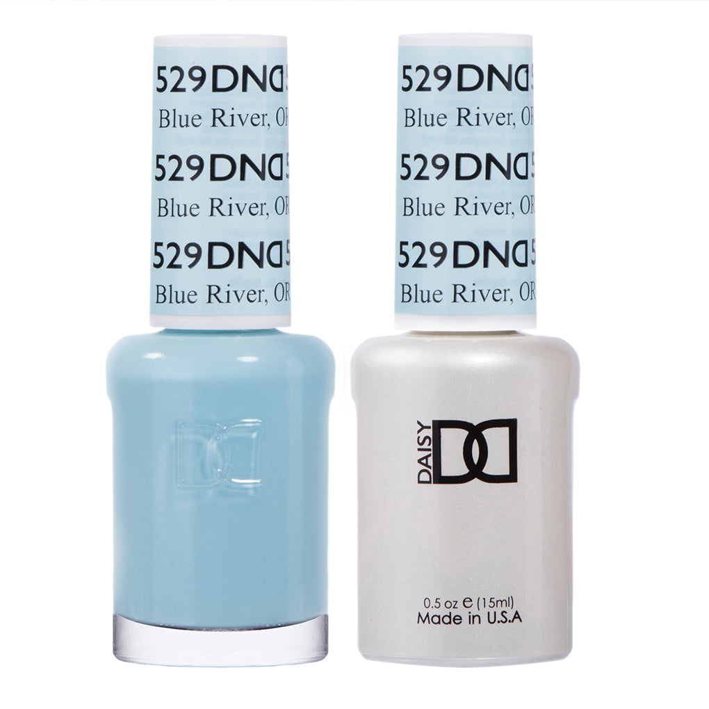 DND Matching Polish Set Gel & Lacquer 529 Blue River