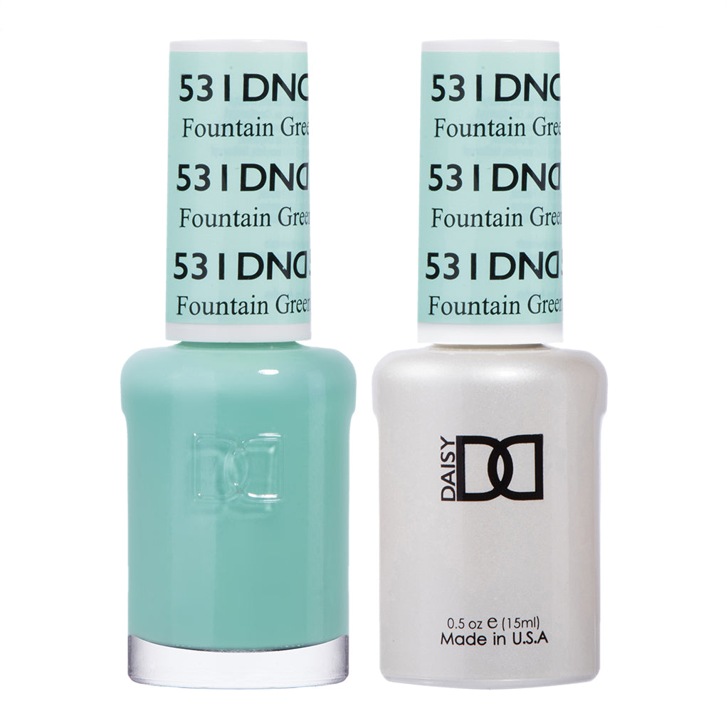 DND Matching Polish Set Gel & Lacquer 531 Fountain Green