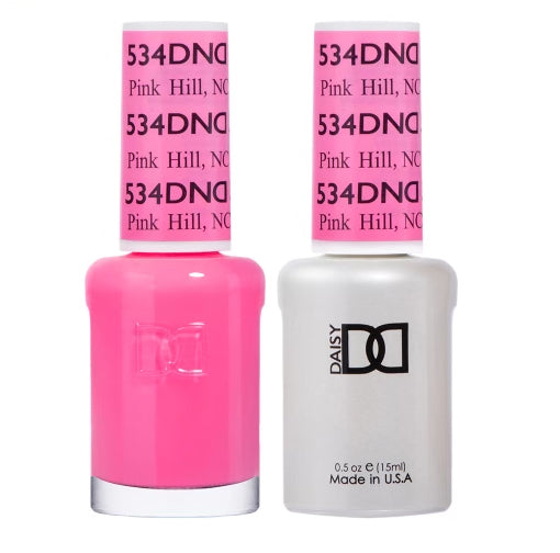 DND Matching Polish Set Gel & Lacquer 534 Pink Hill