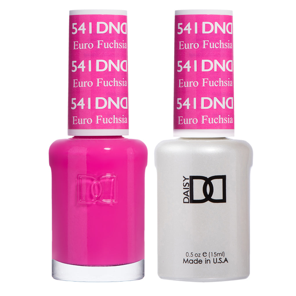 DND Matching Polish Set Gel & Lacquer 541 Euro Fuchsia