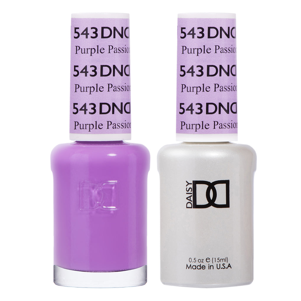 DND Matching Polish Set Gel & Lacquer 543 Purple Passion