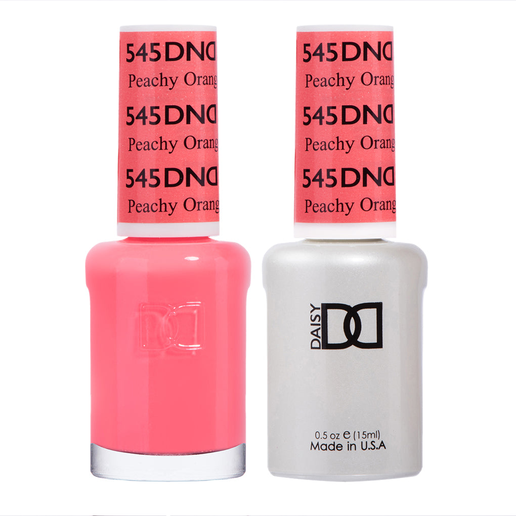 DND Matching Polish Set Gel & Lacquer 545 Peachy Orange