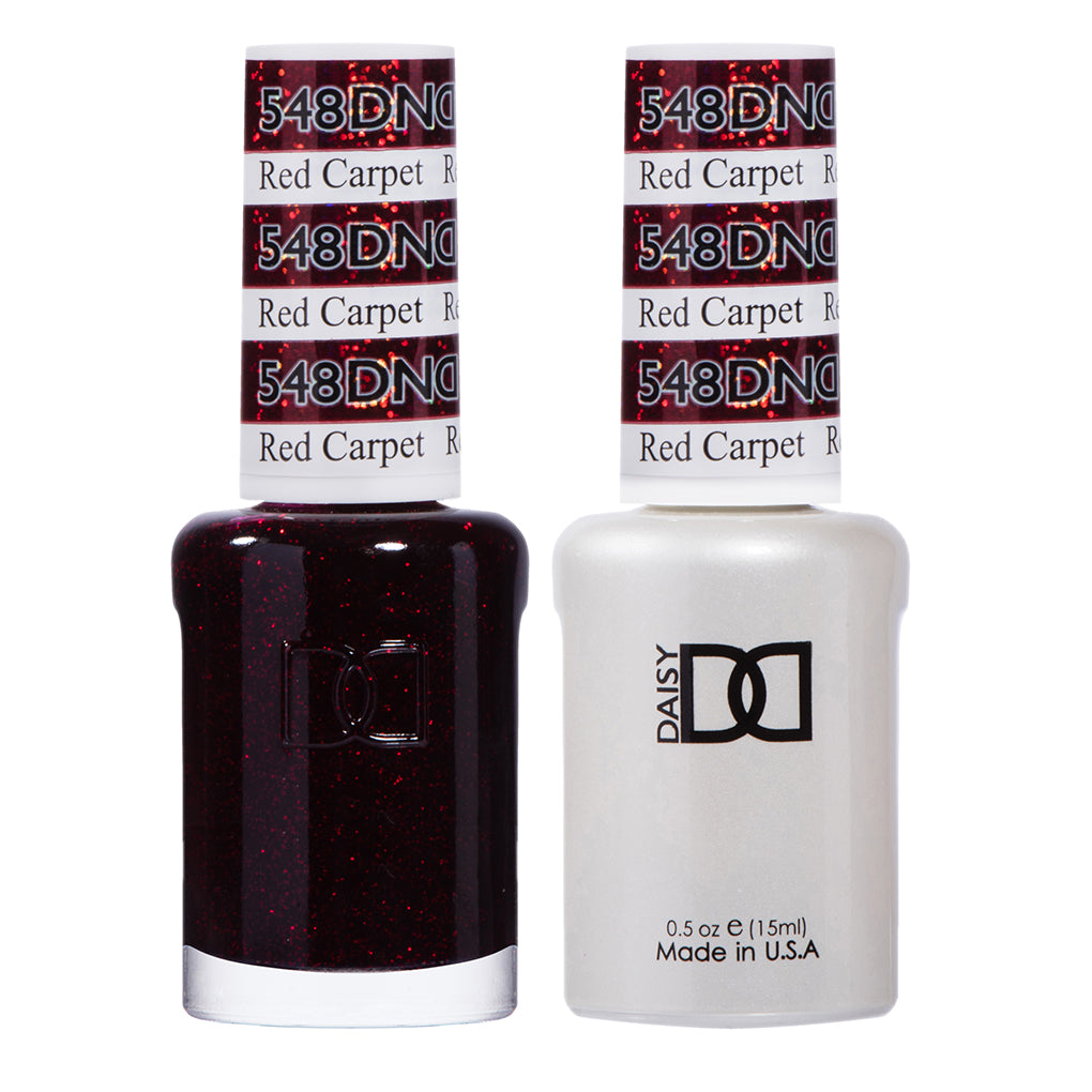 DND Matching Polish Set Gel & Lacquer 548 Red Carpet