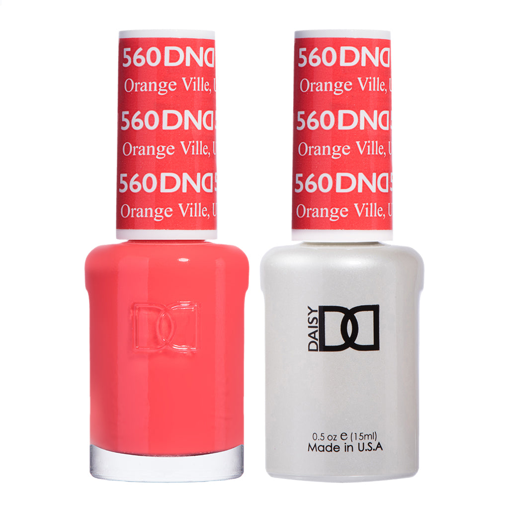 DND Matching Polish Set Gel & Lacquer 560 Orange Ville