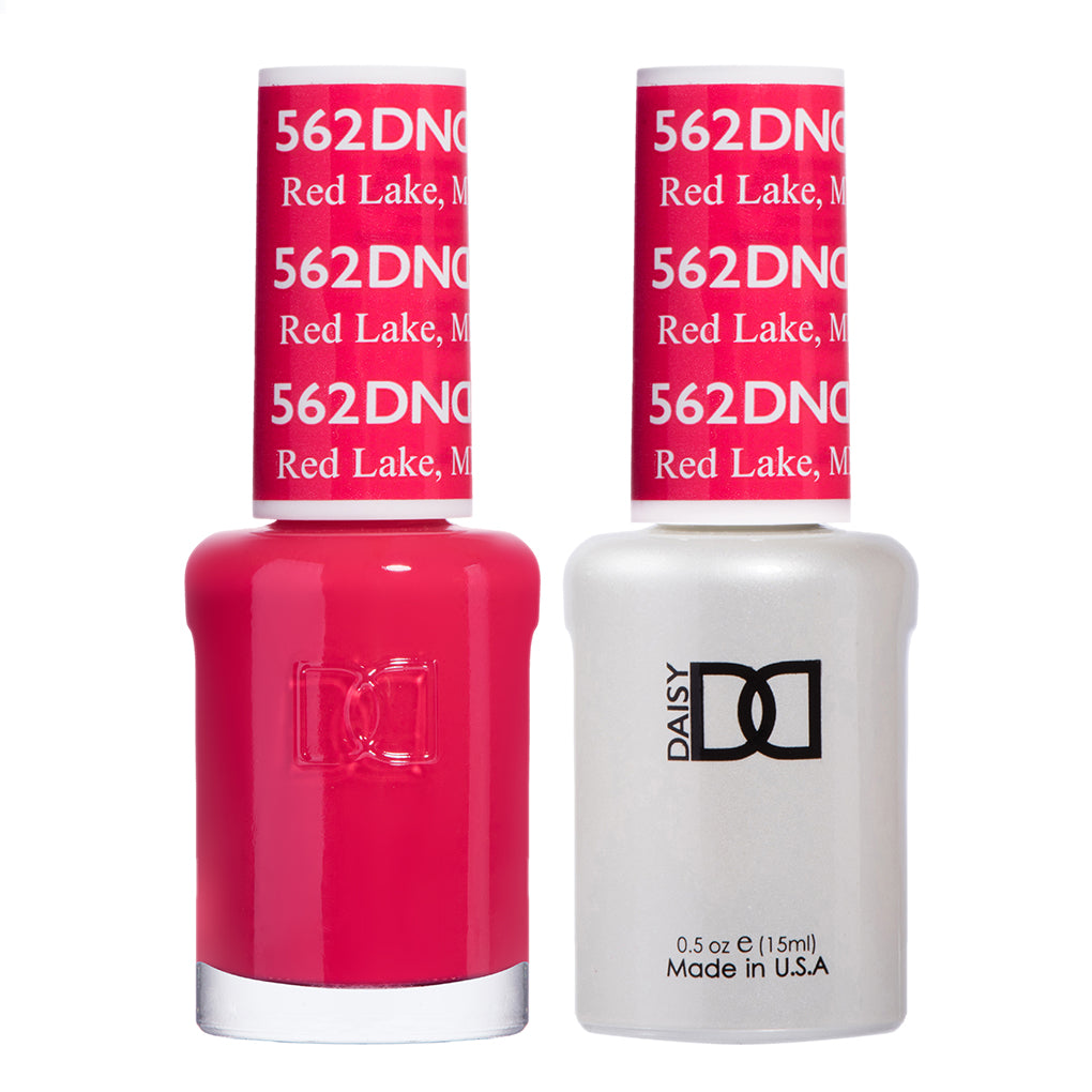 DND Matching Polish Set Gel & Lacquer 562 Red Lake