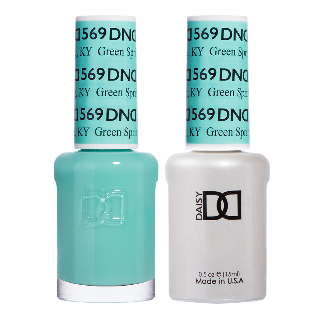 DND Matching Polish Set Gel & Lacquer 569 Green Spring