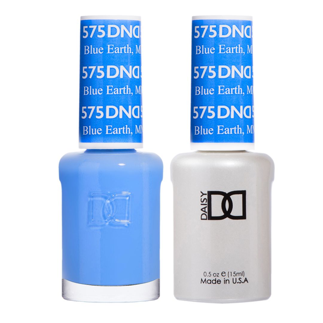 DND Matching Polish Set Gel & Lacquer 575 Blue Earth