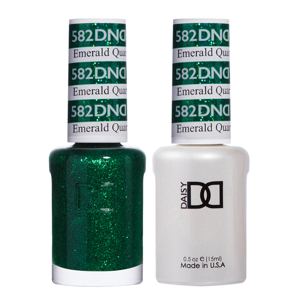 DND Matching Polish Set Gel & Lacquer 582 Emerald Quartz