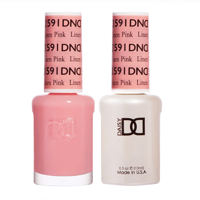 DND Matching Polish Set Gel & Lacquer 591 Linen Pink