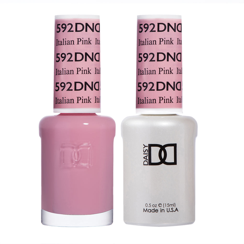 DND Matching Polish Set Gel & Lacquer 592 Italian Pink