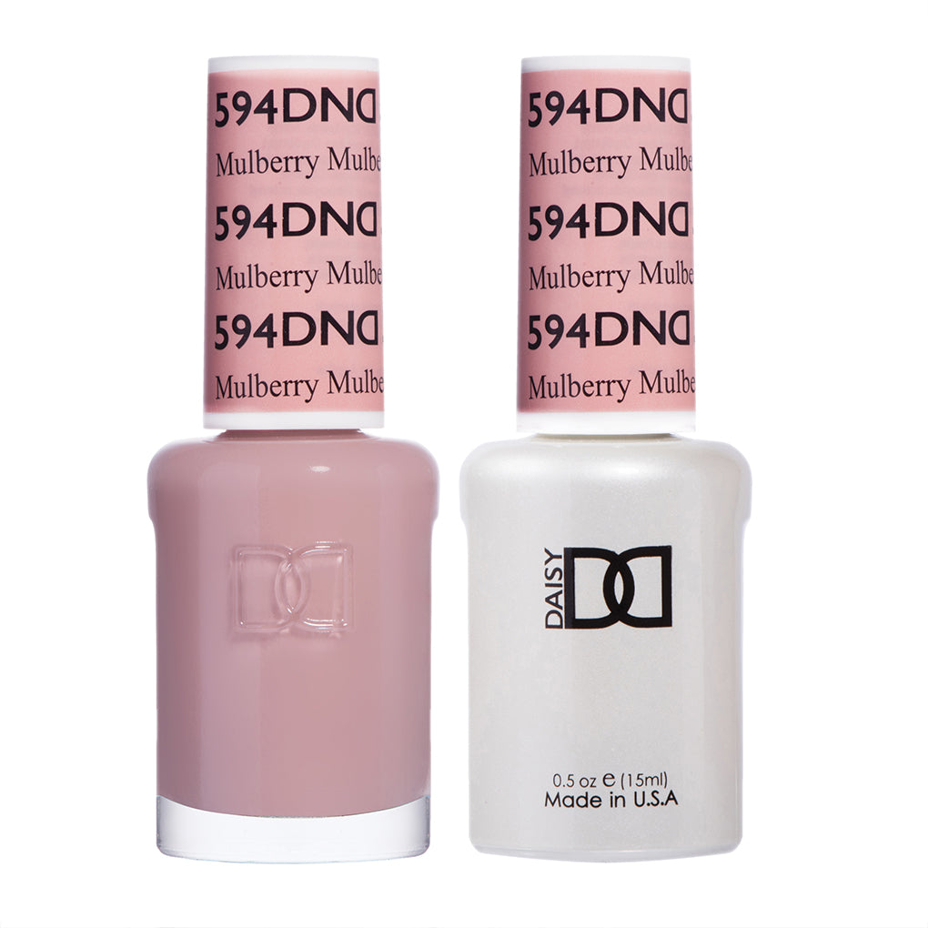 DND Matching Polish Set Gel & Lacquer 594 Mulberry