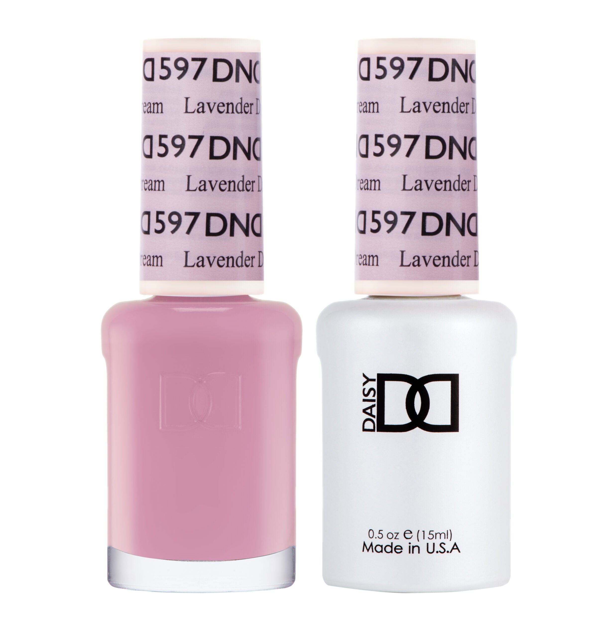 DND Matching Polish Set Gel & Lacquer 597 Lavender Dream