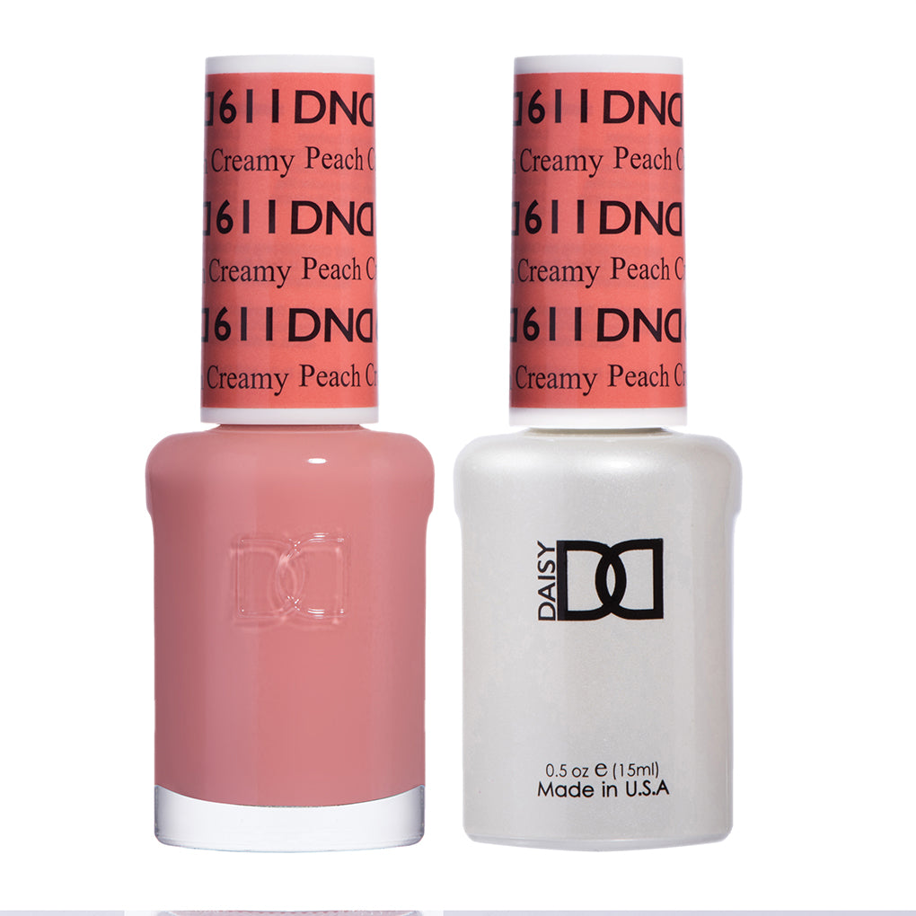 DND Matching Polish Set Gel & Lacquer 611 Creamy Peach