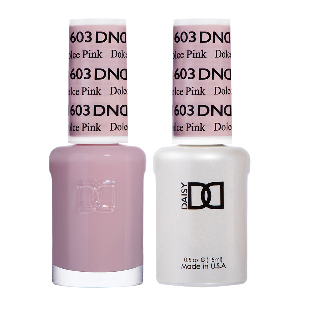 DND Matching Polish Set Gel & Lacquer 603 Dolce Pink