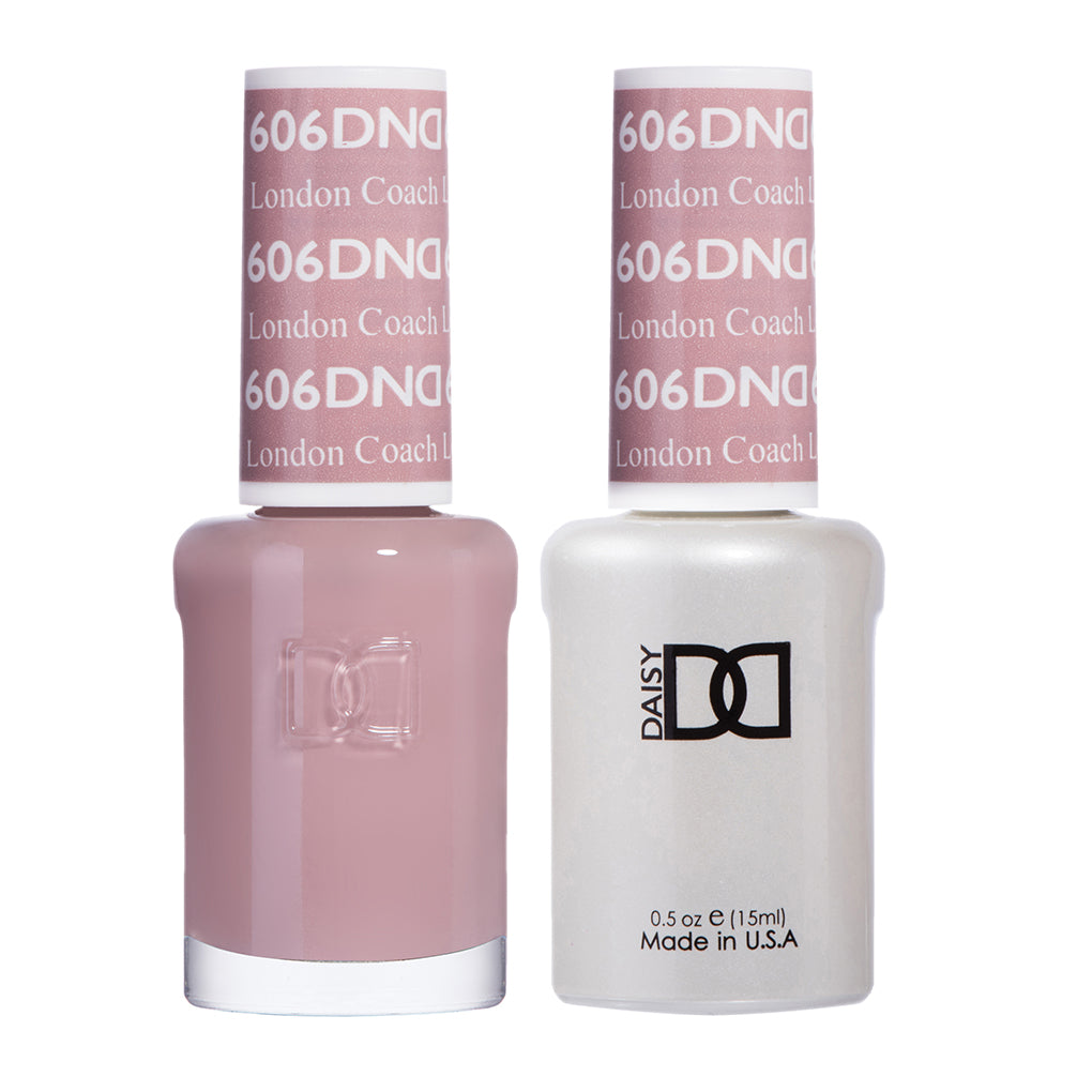 DND Matching Polish Set Gel & Lacquer 606 London Coach