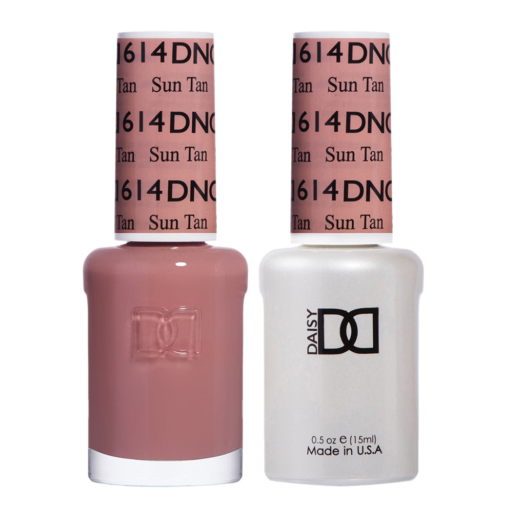 DND Matching Polish Set Gel & Lacquer 614 Sun Tan