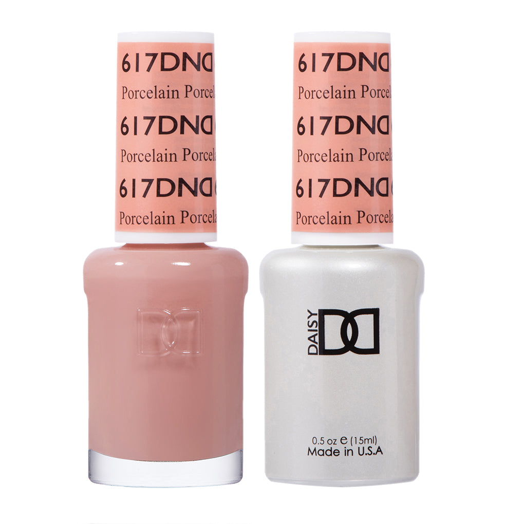 DND Matching Polish Set Gel & Lacquer 617 Porcelain