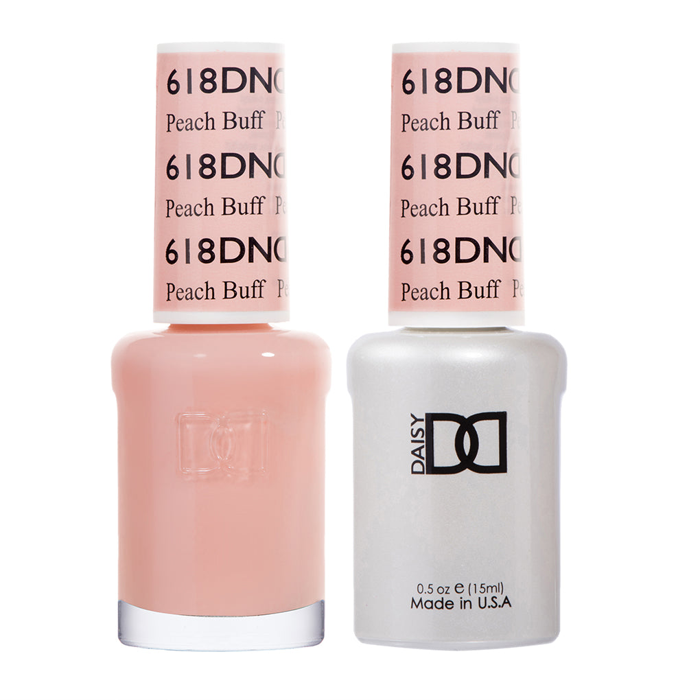 DND Matching Polish Set Gel & Lacquer 618 Peach Buff