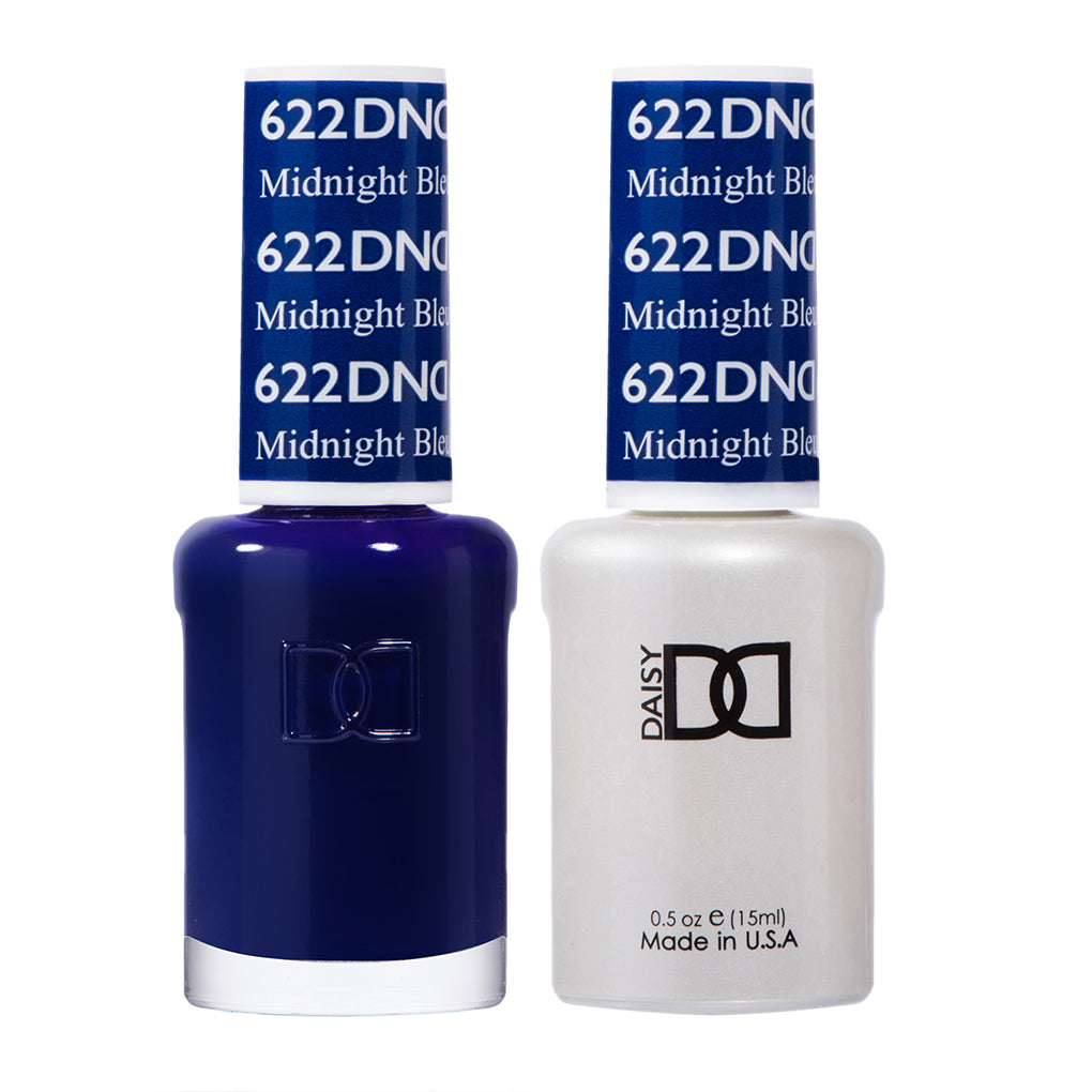 DND Matching Polish Set Gel & Lacquer 622 Midnight Bleu