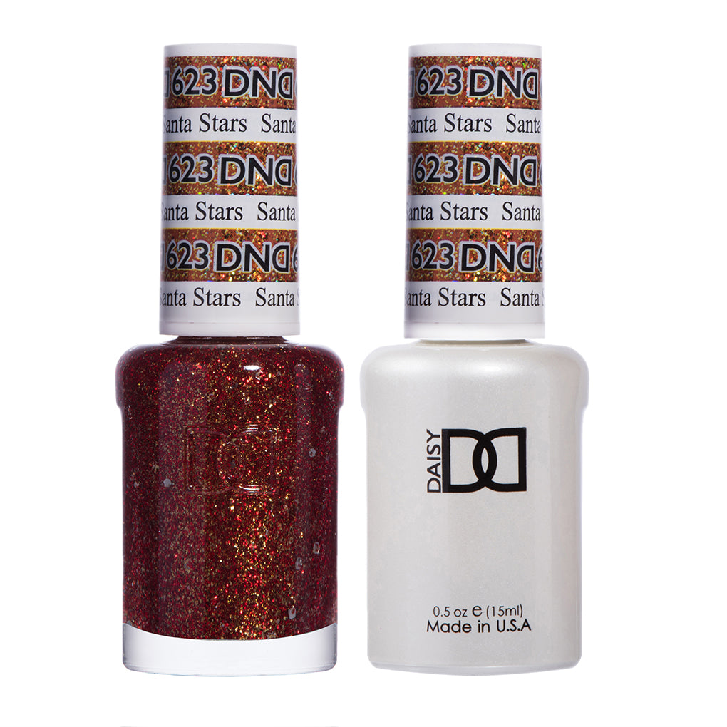 DND Matching Polish Set Gel & Lacquer 623 Santa Stars