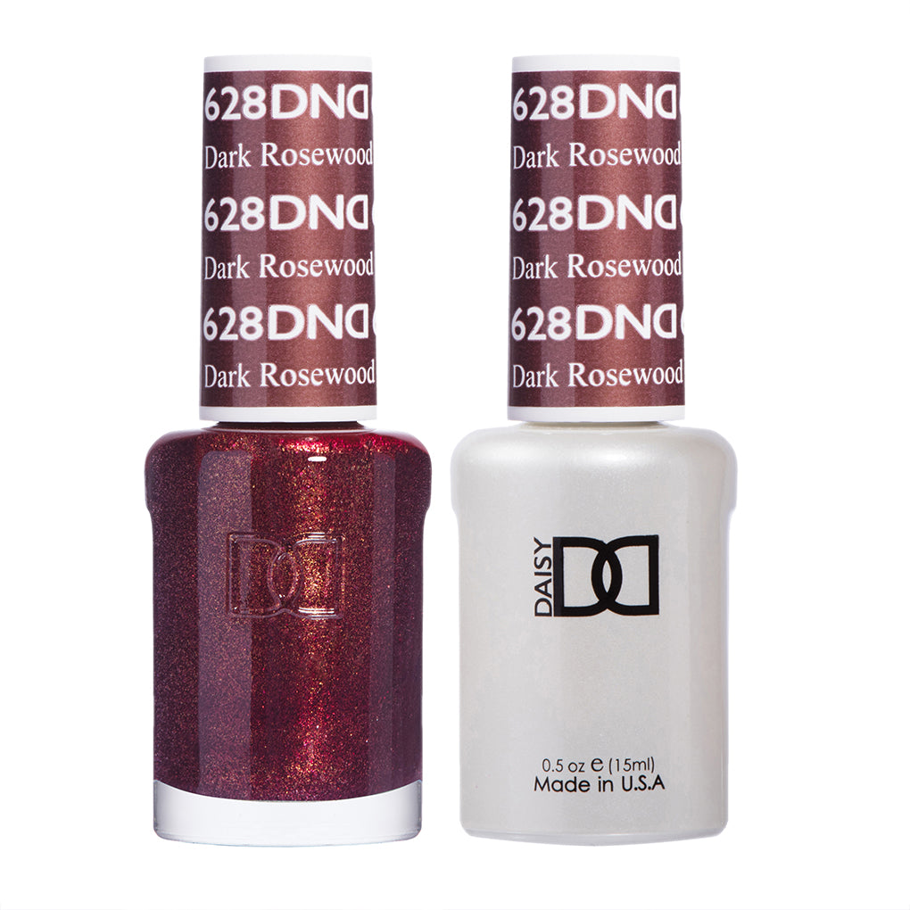 DND Matching Polish Set Gel & Lacquer 628 Dark Rosewood