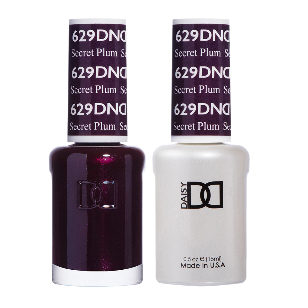 DND Matching Polish Set Gel & Lacquer 629 Secret Plum