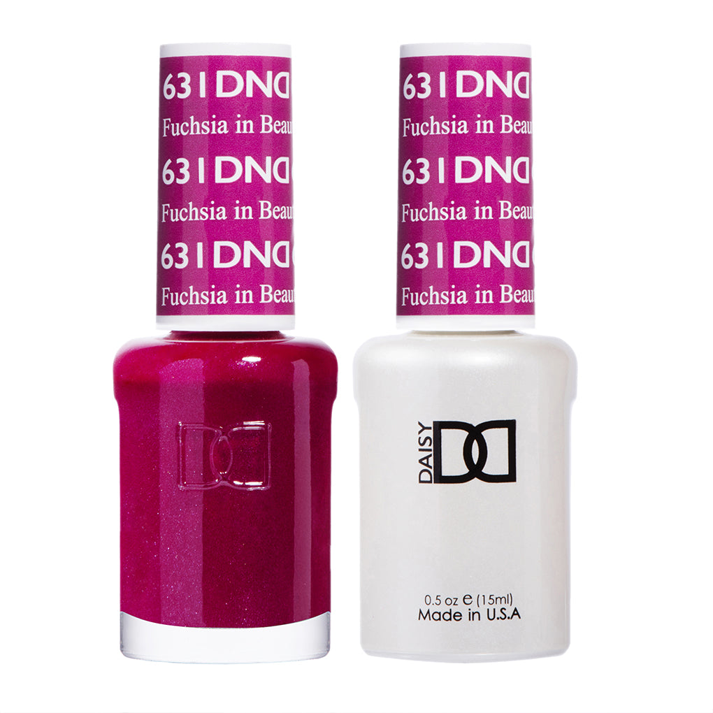 DND Matching Polish Set Gel & Lacquer 631 Fuchsia in Beauty