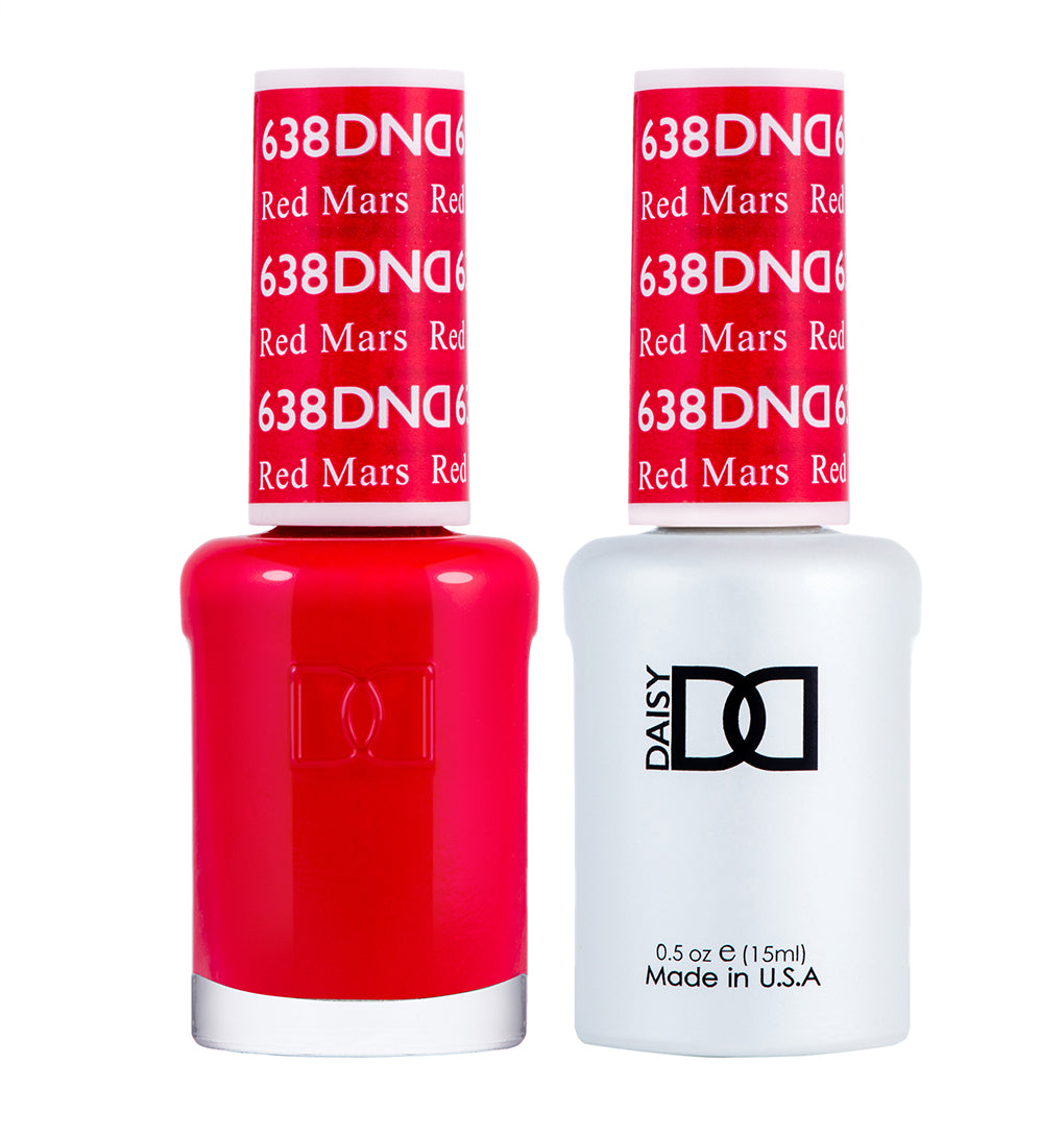 DND Matching Polish Set Gel & Lacquer 638 Red Mars