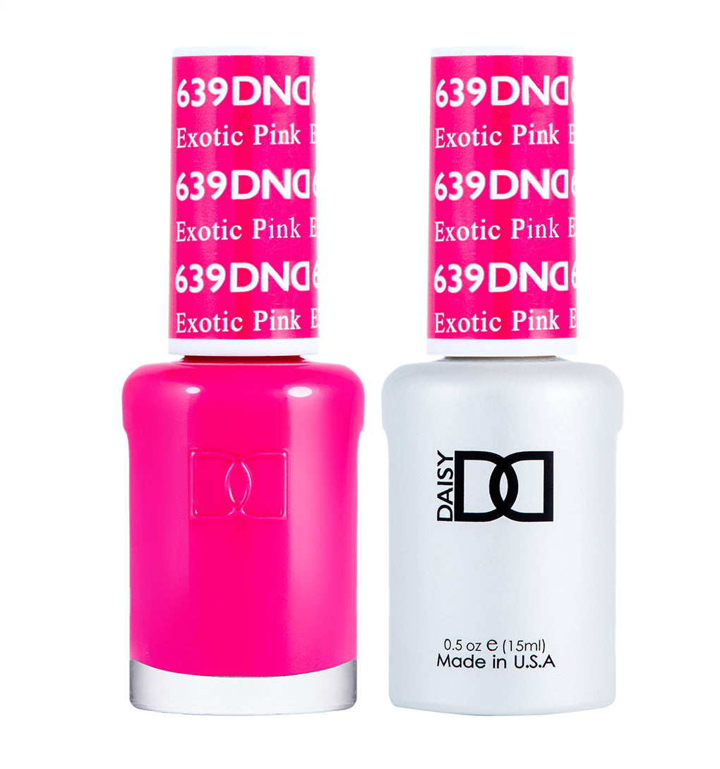 DND Matching Polish Set Gel & Lacquer 639 Exotic Pink